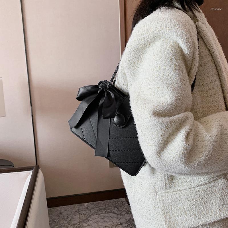 Bag Women's Trendy Autumn And Winter Large Capacity Textured Rhombus Chain Messenger All-match Shoulder Small Square zhanyishengli