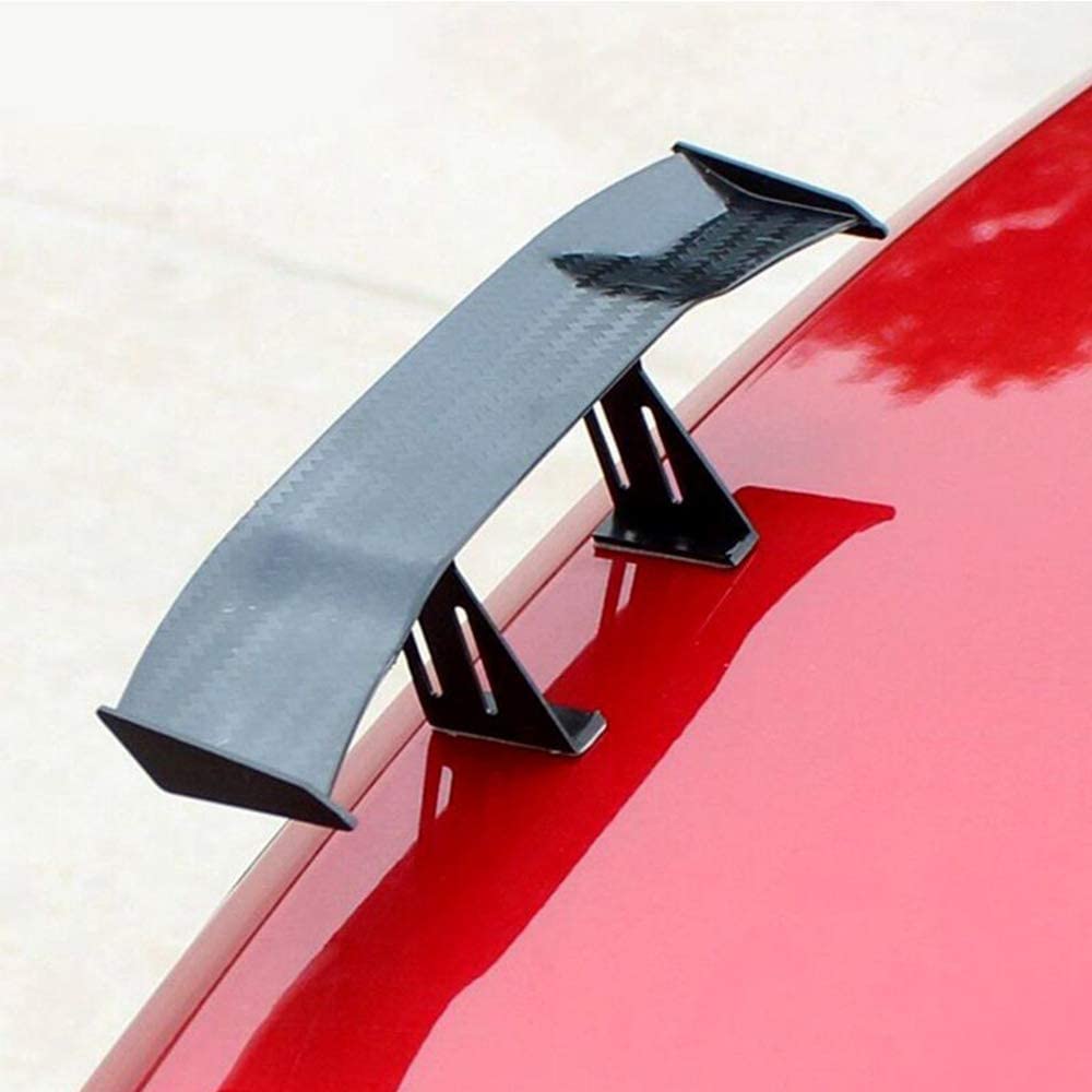 Tiny Tail Black ABS Mini Rear Wing Spoiler Universal Car Refitting Tool