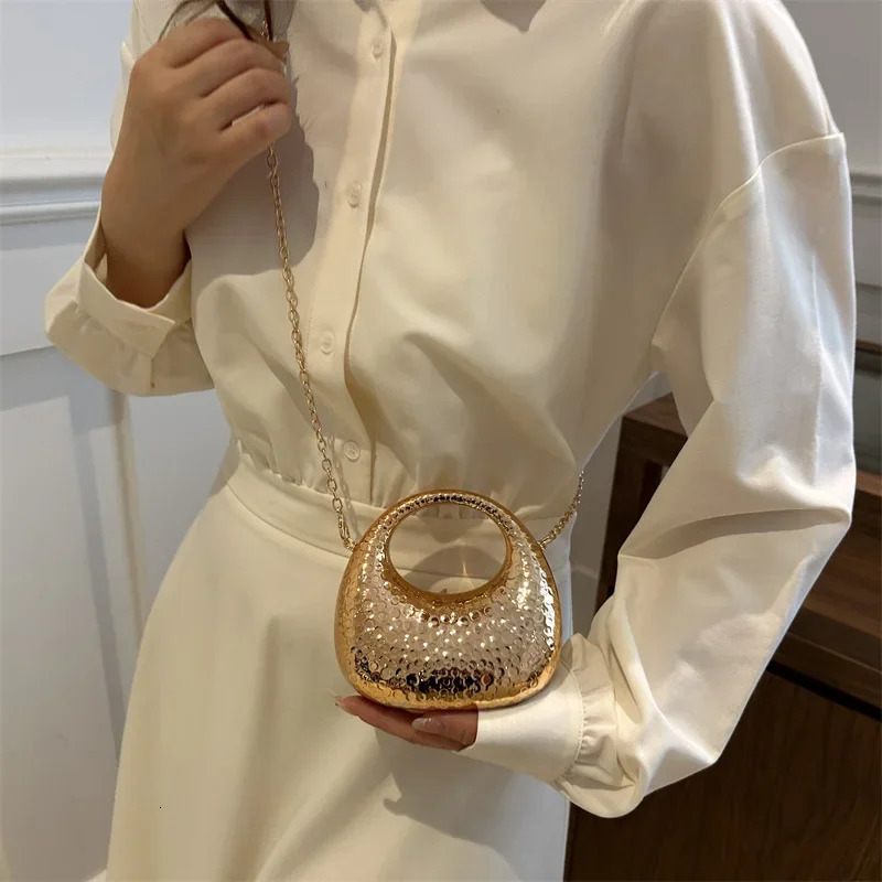 Mini Acrylic Clip Bag Party Evening Bags for Women Small Shell Handbag Coin Lipstick Purses Shoulder Crossbody Bag Clutch 241112