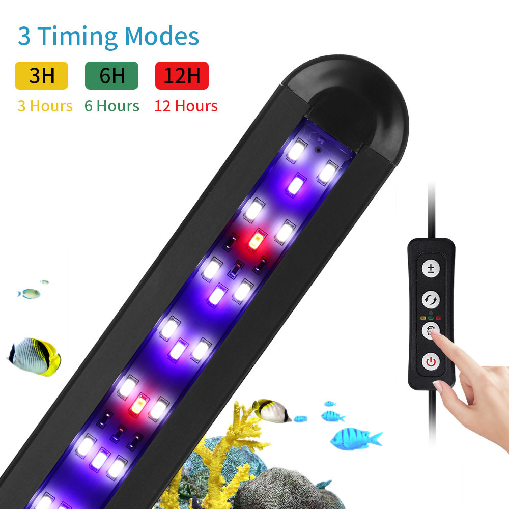 Fish Tank LED Multifunctional Lighting With Adjustable Brightness And Multiple Modes Timed Fish Tank Landscaping Light 220-240V