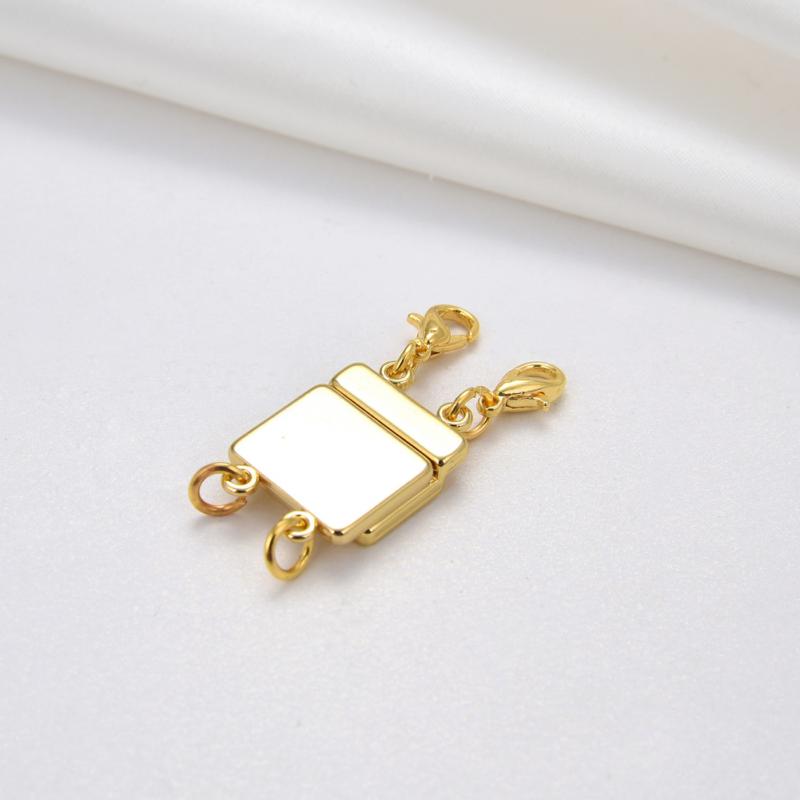 Layered Bracelet Necklaces Lobster Clasp Layered Stacked Fasteners Buckles Closed Beading Clasp Necklace Bracelet Chain Buckle