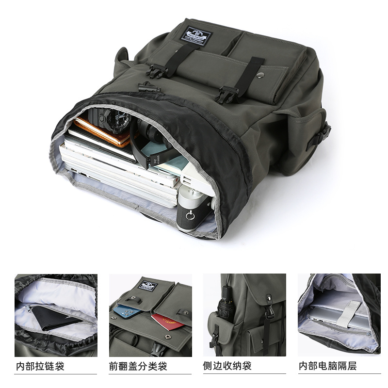 Backpack Anti-theft Shoulder Bag Classic Design Brand Mochila For Teenager Boy Girl Student Waterproof Large Capacity School 566fe