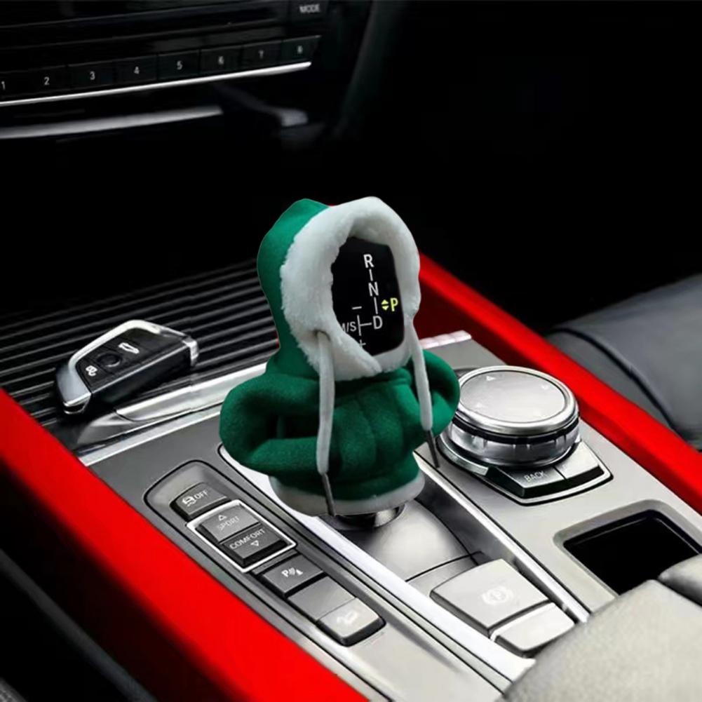 Accessories Knob Universal Fit Car Gear Shift Cover Funny Sweater Hoodie Design for Shifter Stick Protection