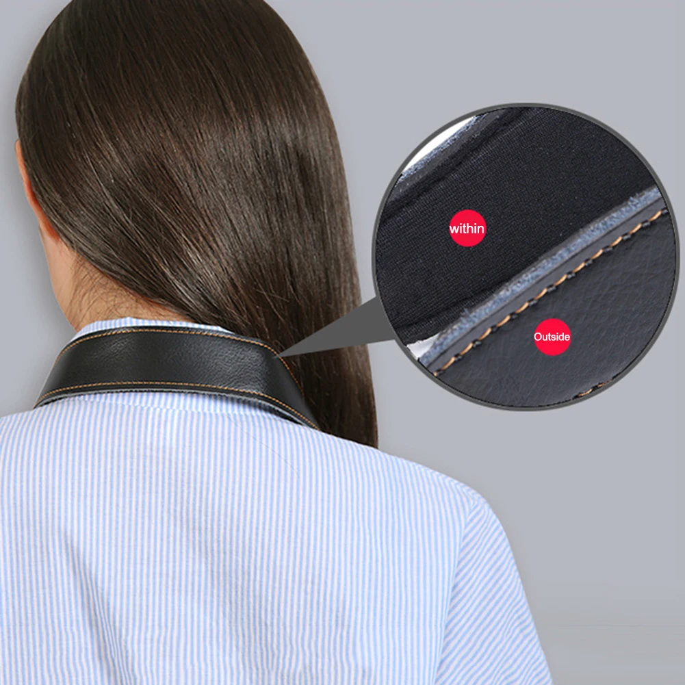 Adult Child Soft Sax Strap Leather Double Shoulder Saxophone Straps with Metal Hook for Alto Tenor Soprano Sax Saxophone Parts