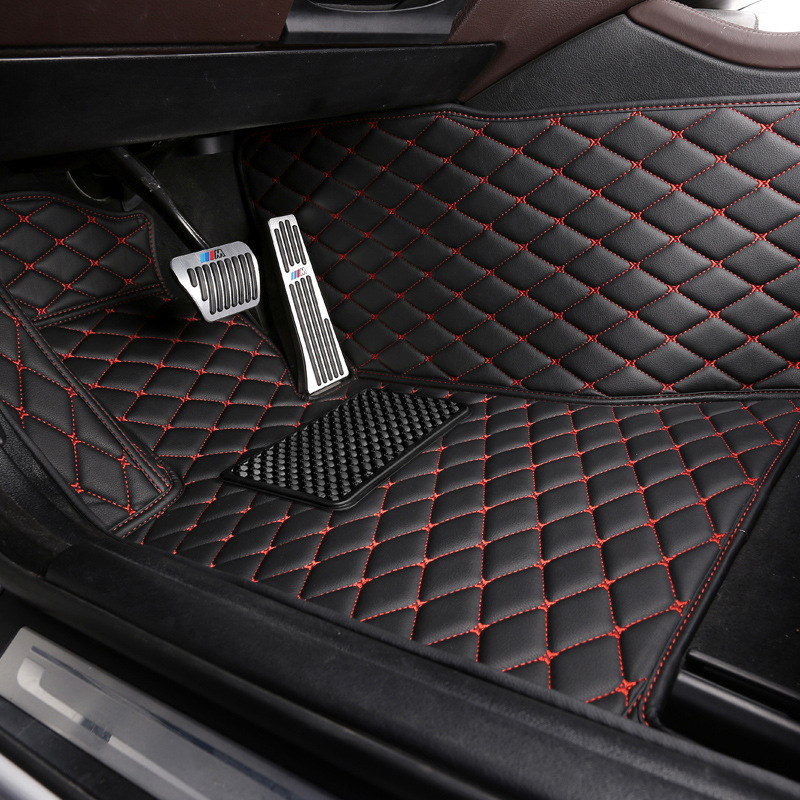 Custom Car Floor Mats for all models 5 E34 E39 E60 E61 F10 F11 F07 6 Series GT F12 F13 F06 640 Interior Accessories