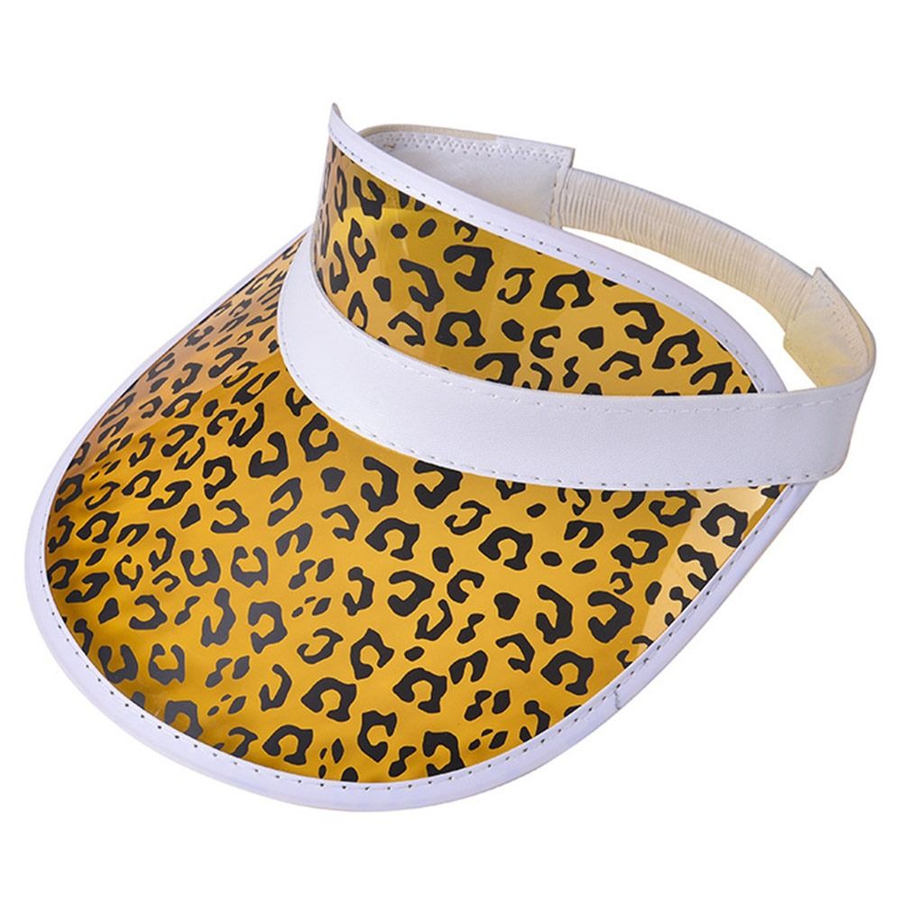 PVC Women Men Sports Accessories Summer Baseball Anti-UV Sunshade Visor Caps Bicycle Sun Hat