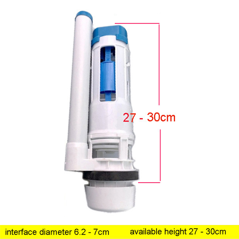 WETIPS Toilet Fitting Vaule Water Saving Adjustable Flush Toilet Tank Drain Fittings System Water Saving Toilet Flush Kits