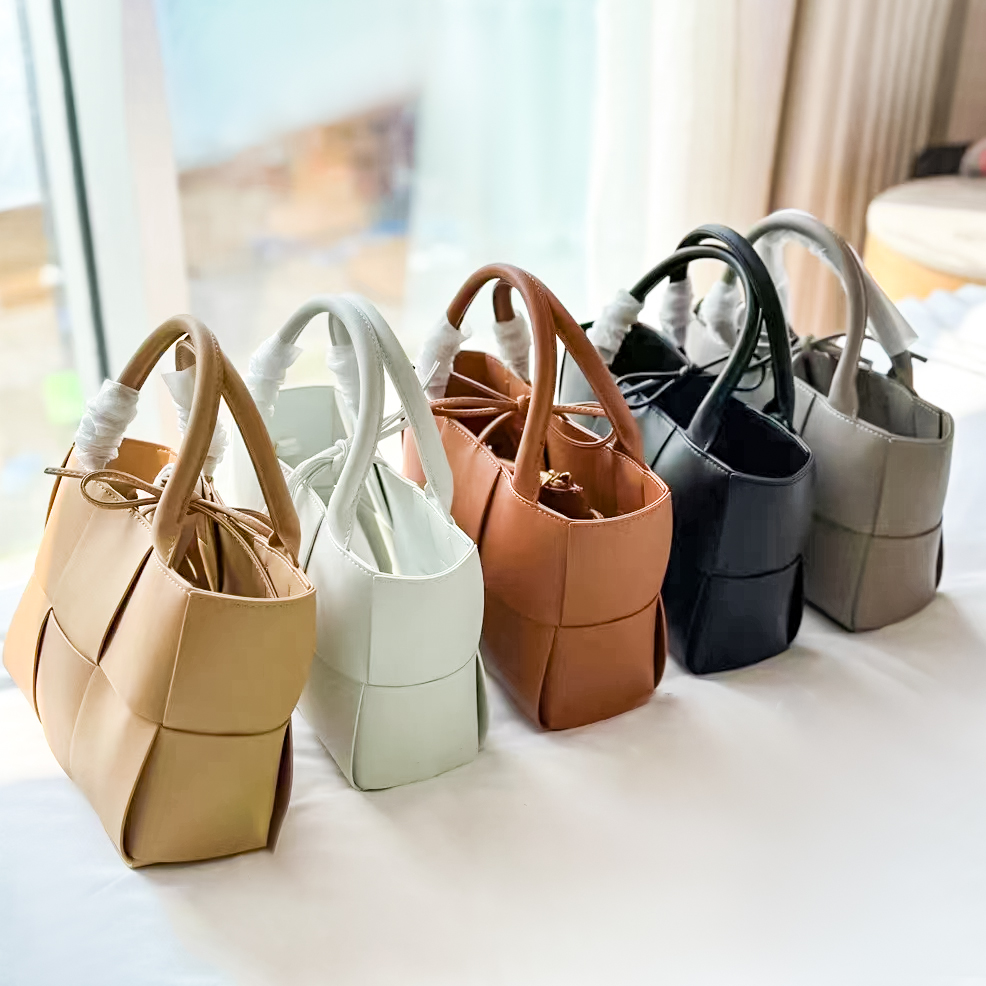 Top quality Candy arco tote purse Designer Bag s handbag shopper travel city clutch Leather weave bag man Womens Crossbody Canvas woven pochette Shoul