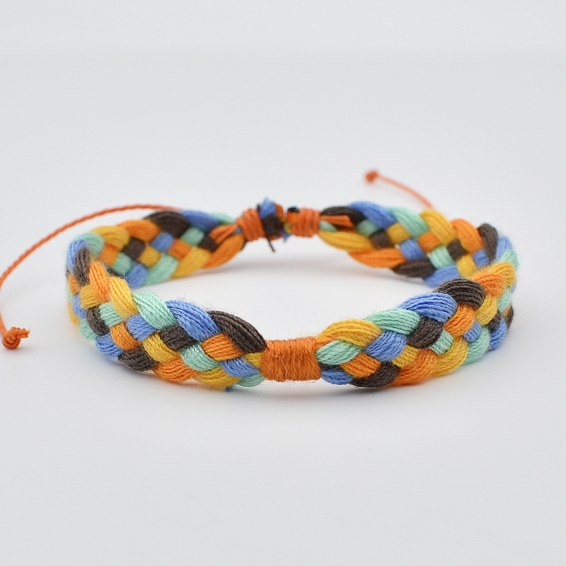 Ethnic Handmade Weave Rope Couple Bracelets for Women Men Multi-colored Thread Bracelets Bangles Jewelry Gift bd124 5 d3b6a
