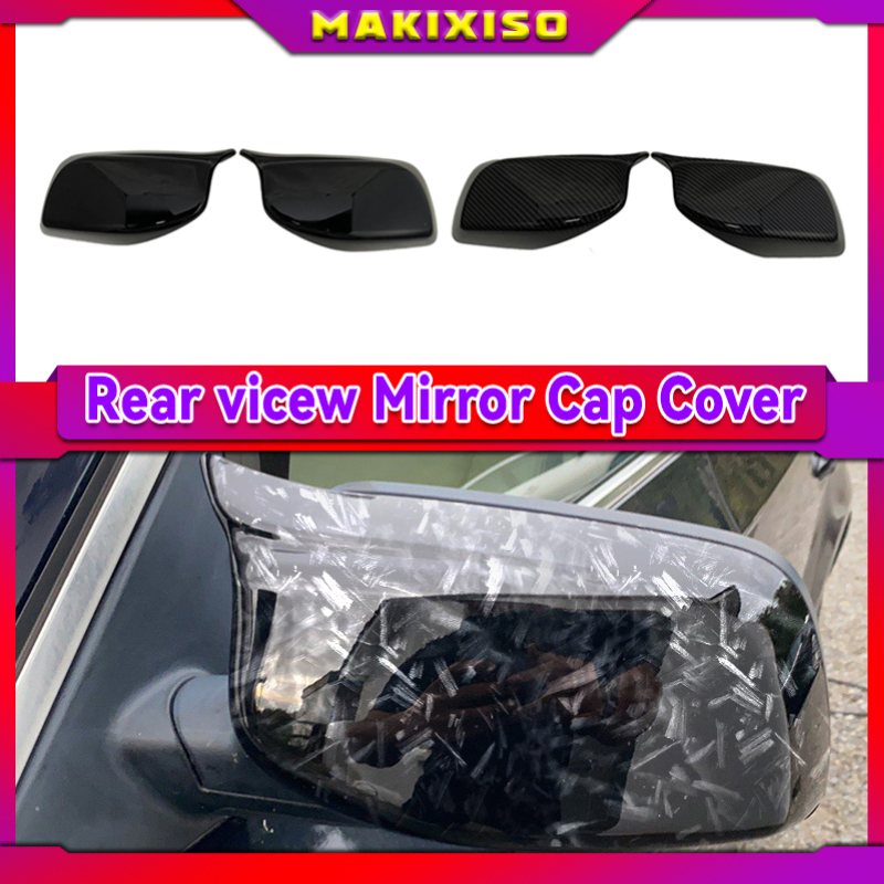 E60 Mirror Cover M Style Car Side Rearview Mirror Cover Cap Trim For 5 6 series E61 E63 E64 2003-2010 Rear View Mirror Caps 0aeda