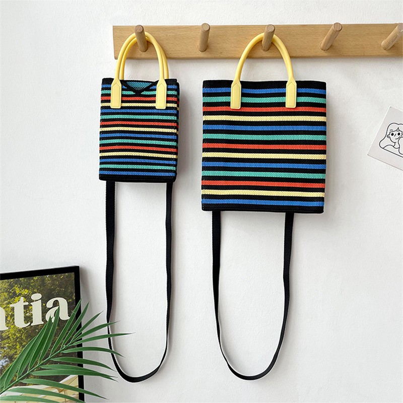 Women Mini Candy Color Crossbody Bag Japanese Casual Geometric Mobile Phone Bags Small Purse Multifunctional Square Shoulder Bag