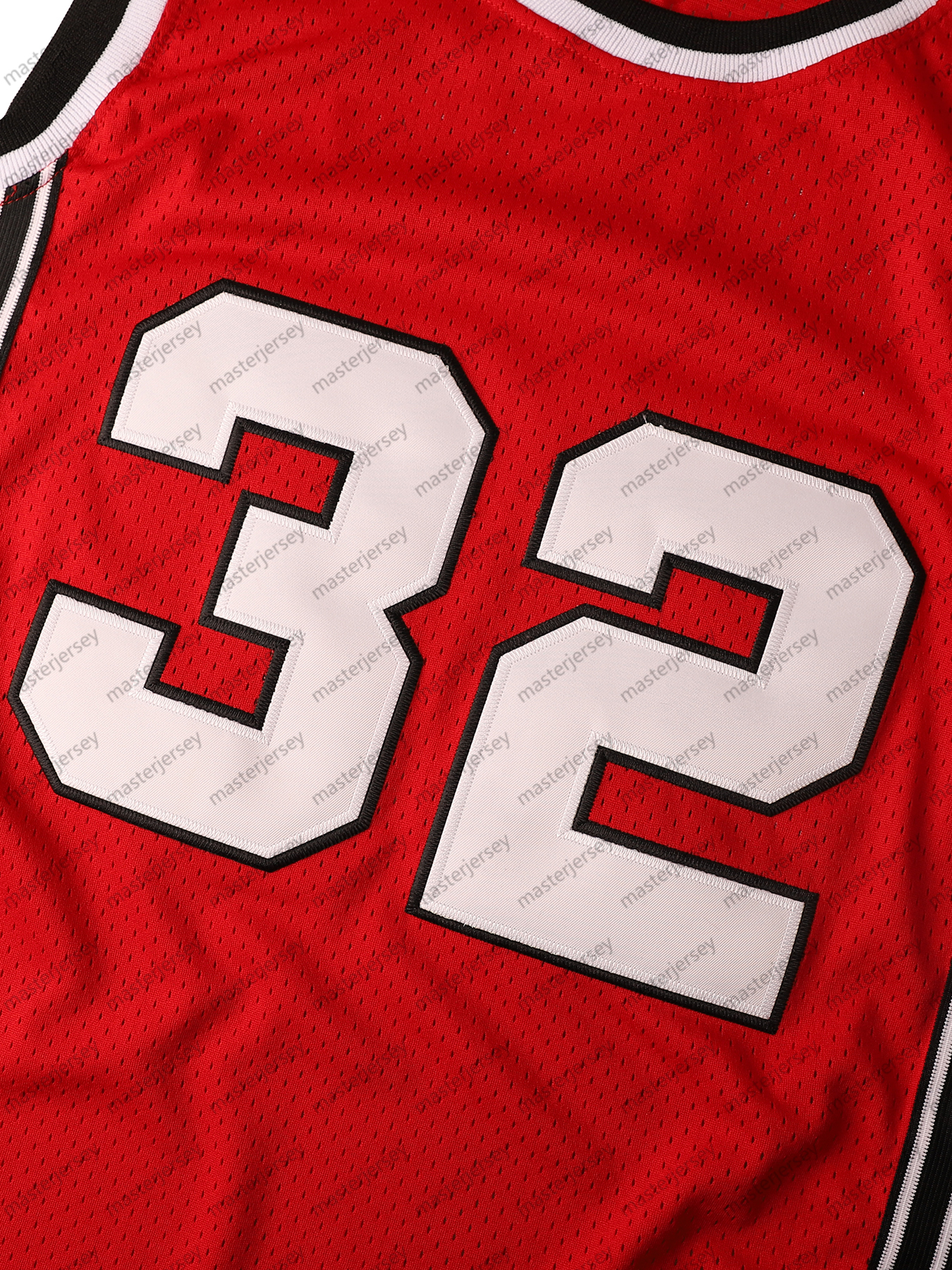 #32 WALTON Men's Basketball Jersey Sweatshirt - Embroidered Movie Mesh Letters & Numbers, Crew Neck Sleeveless Training Vest, Loose Fit Athletic 