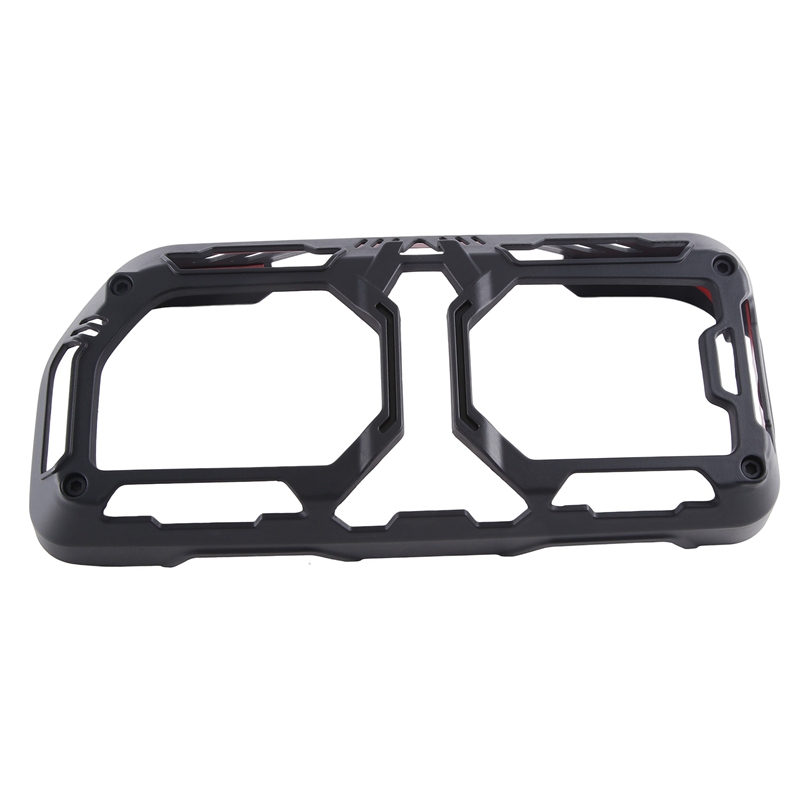 Rear Tail Light Lamp Cover ABS Rear Tail Light Lamp Cover For Ford Bronco 2021-2023 Black Accessories ABS 16e10