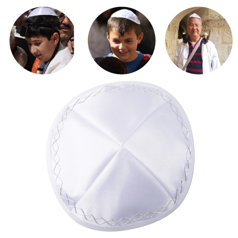 Versatile Je Headwear Suitable Cultural Enthusiasts Explorers Elegant Kippah Men and Women for Daily