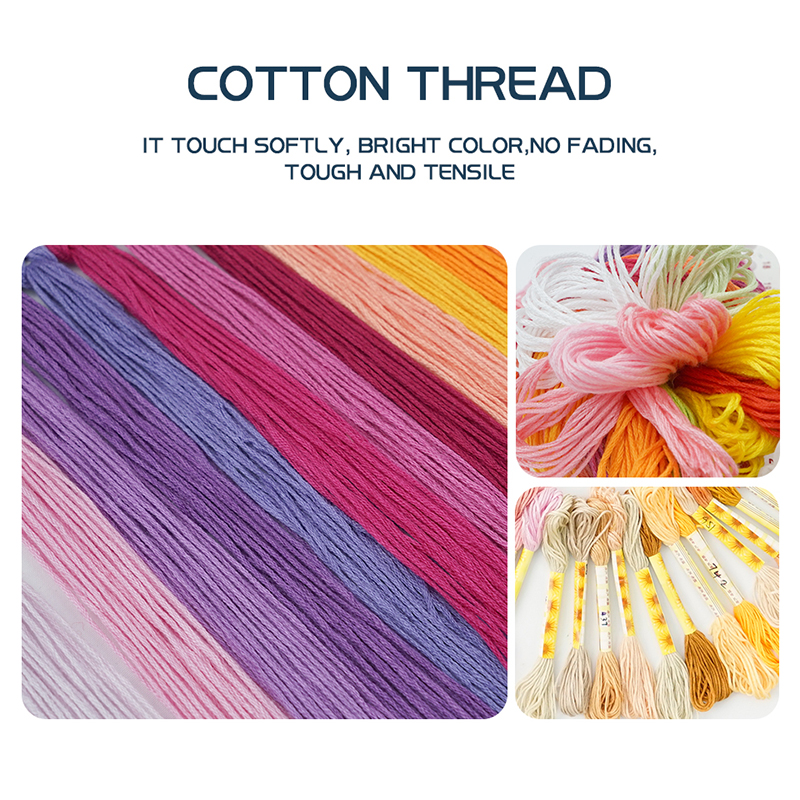 Two Tigers NKF Animal Patterns Cross Stitch Kit Aida 14CT Count 16CT 11CT HD Print Fabric Embroidery Sewing DIY Home Decor Gifts