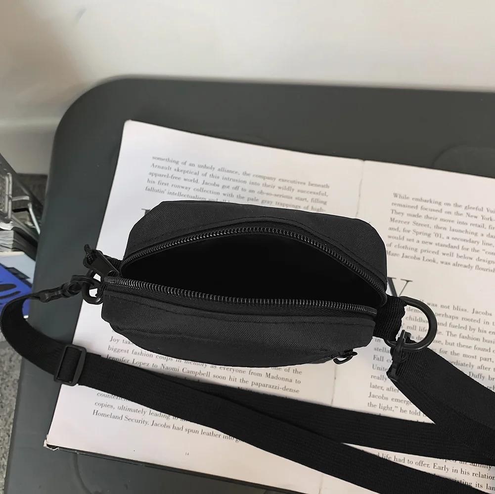 Oxford Womens Crossbody Bags Small Shoulder Handbags for Men Korean Solid Color Students Phone Mini Messenger 241111