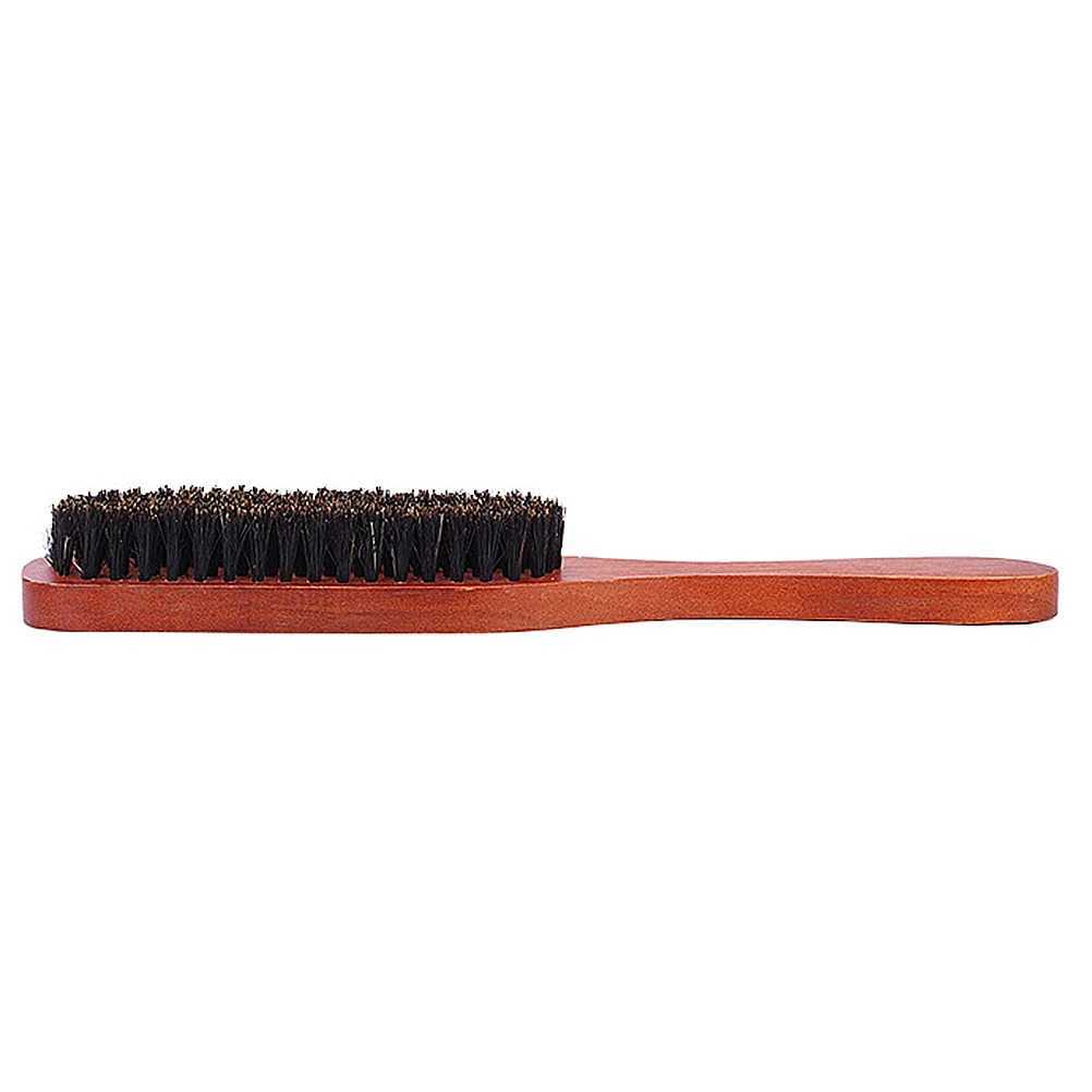 Smooth back hair brush hair comb beauty tool bristle wood smooth W241112