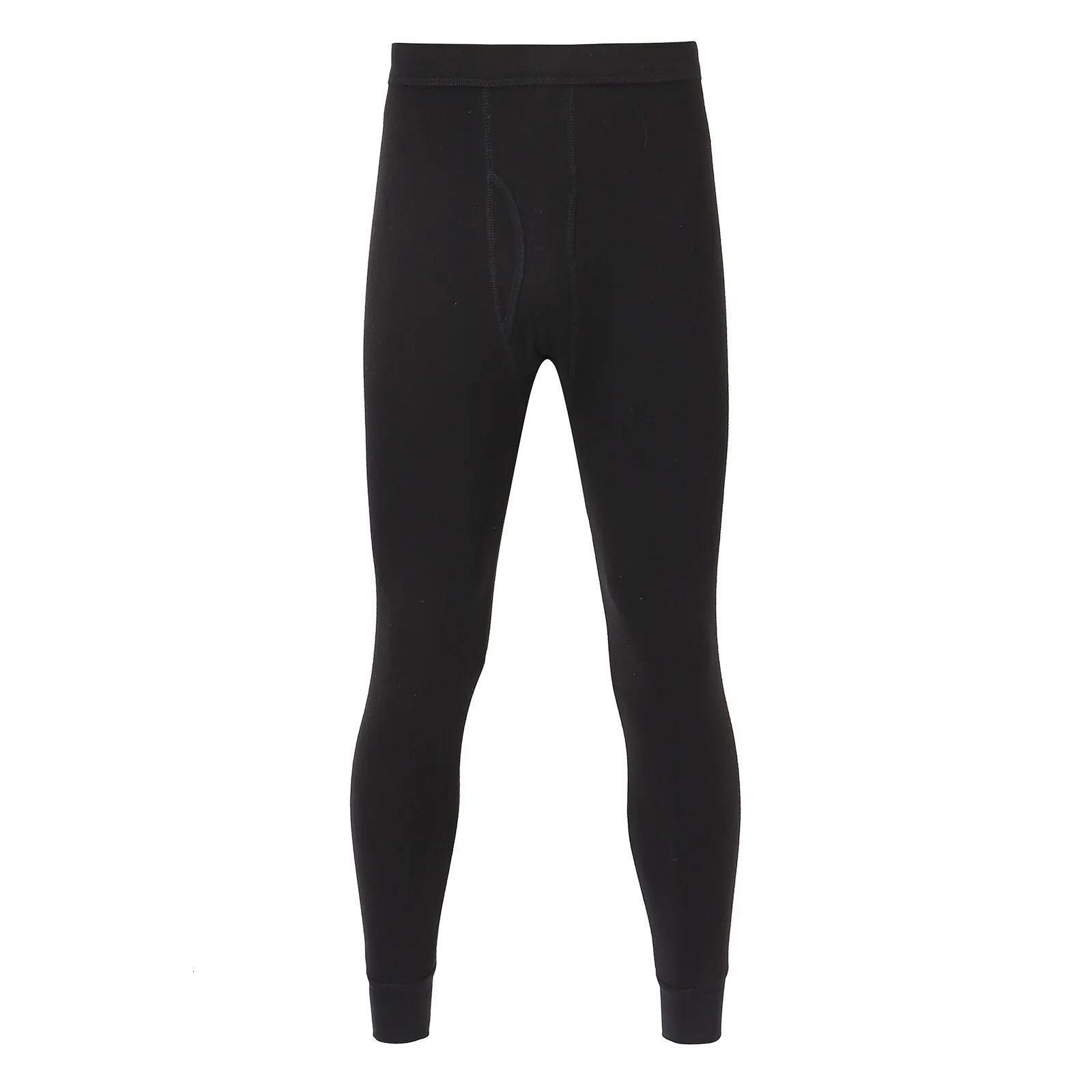 Thermal Underwear For Men Winter Long Johns Fashion Simple Solid Color Elastic Slim Thick Autumn Pants Leggings Warm 241107Z