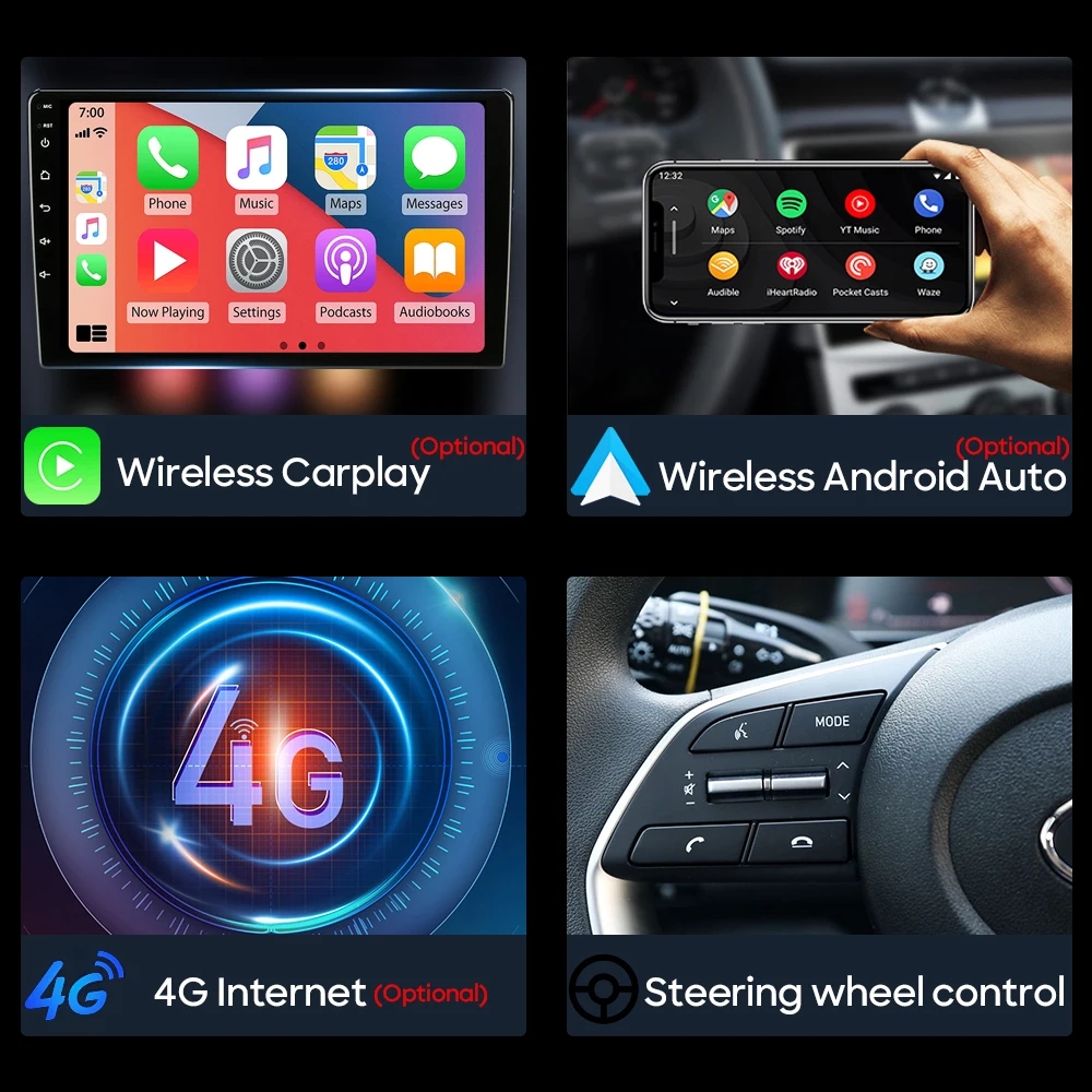 Car Radio Carplay Android 13 For KIA BORREGO MOHAVE 2008 - 2016 Multimedia Automotiva Receiver Display Bluetooth Sound 5G Camera e0154
