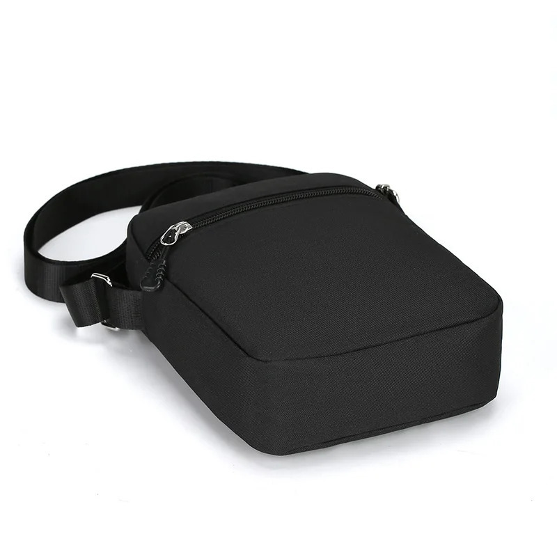 Simple Casual Mini Crossbody Bag Men Nylon Small Shoulder For Oxford Black Messenger Side Sling Husband Chest 241111