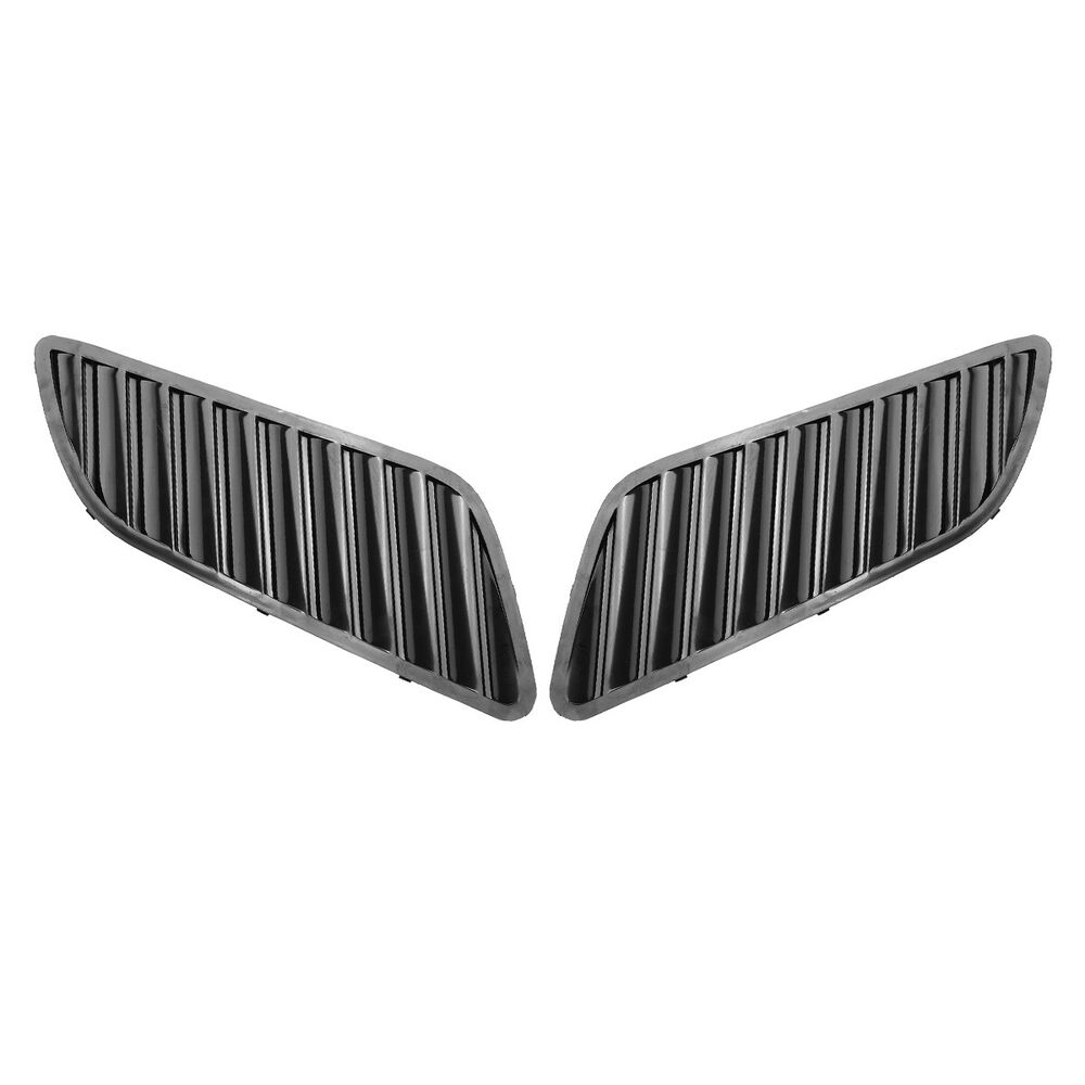 Engine Hood Louvers Scoop Bonnet Vent For E90 E91 E92 E93 F30 F80 E46 M3 Air Intake Cover Black/Carbon