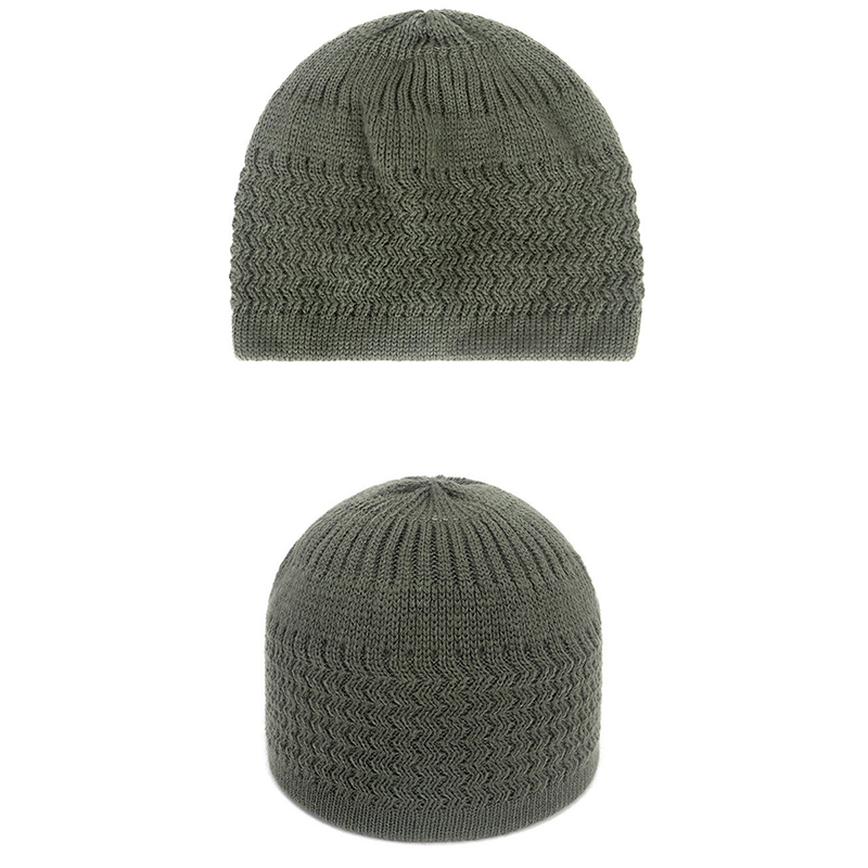 Winter Knitted Muslim Men Prayer Hats Warm Male Beanies Cap Islamic Ramadan Je Kippah Homme Hat Unisex Wrap Head Cap a87db