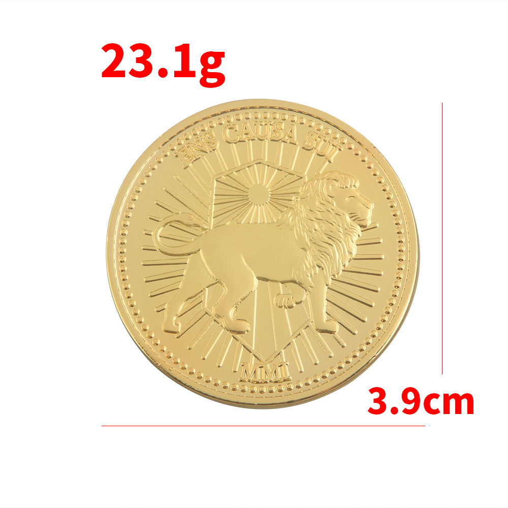 Movie John Wick Collect Coin Keychain Keanu Charles Reeves Hotel Du Continent Award Currency Coin With Box Cosplay Jewelry