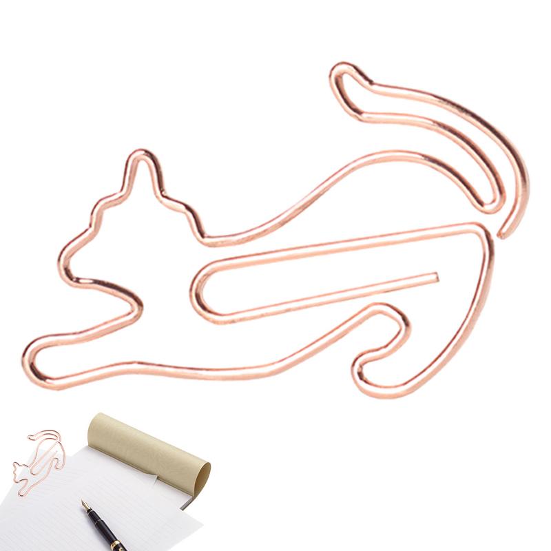 Clips For Paper Cute Shaped Bookmarks Planner Clips Animal Shaped Paper Clips Dog Paper Clips Decorative Binder Clips Gifts For