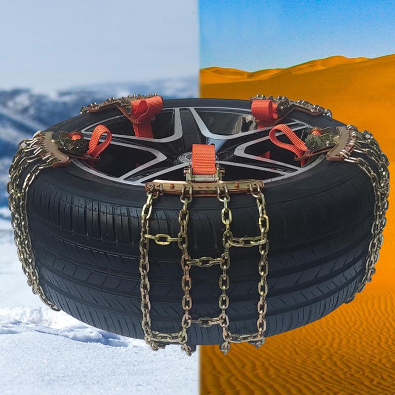 Car Slip Winter Driving Security Chain Alloy Steel Anti Skid Tire Snow Chains