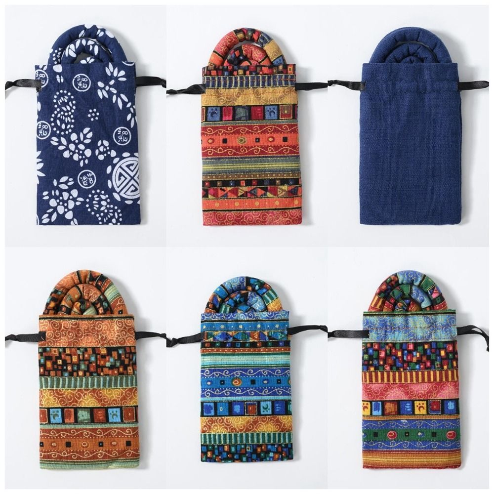 Accessories Hair Curl Stick Cloth Printing Bendable Dreadlocks Women Hair Band Spiral Lock Hair Ties Ethnic Style Hair Rope