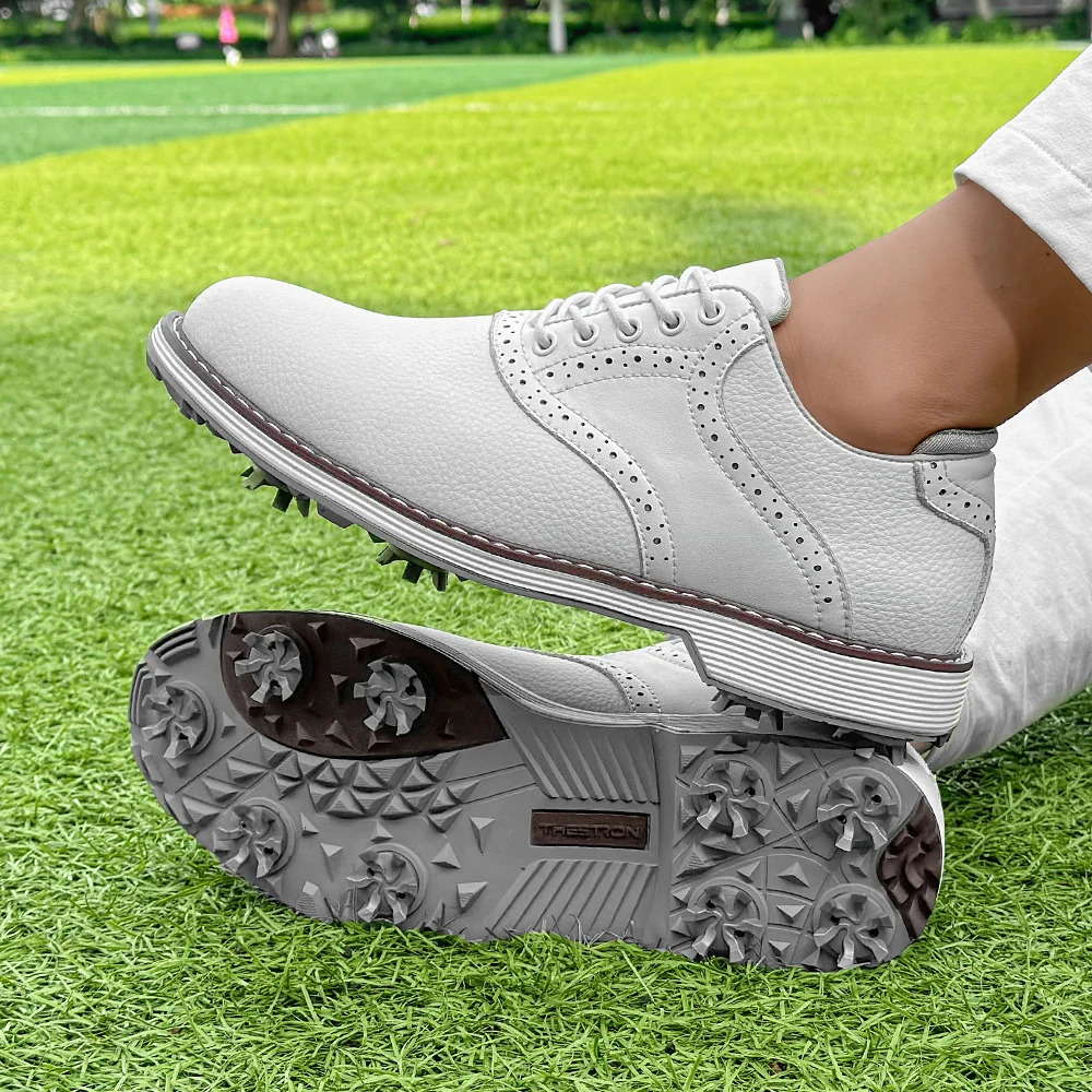 Spikes Golf Shoes Men Professional Sneakers Outdoor Walking Footwears for Golfers 241112