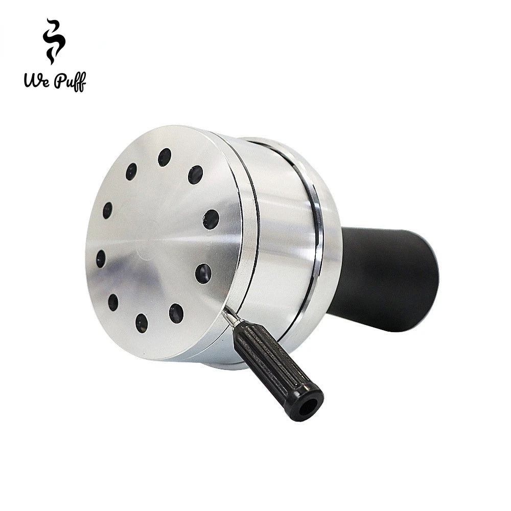 WE PUFF Arab Shisha Hookah Metal Bowl Set Charcoal Holder with Cover Heat Heat Management System Chicha for Smoking Accessories