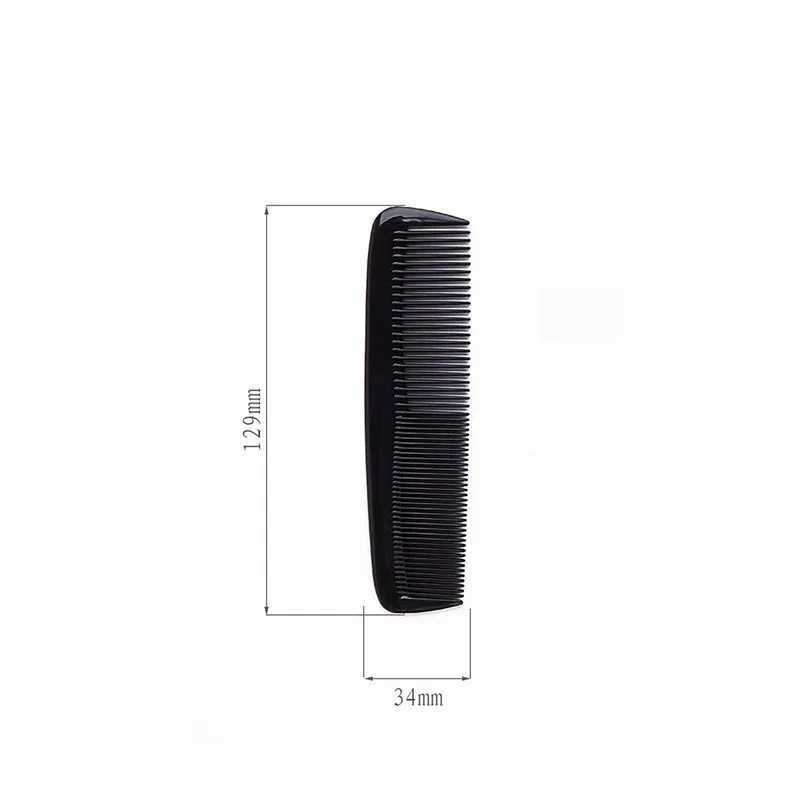 New 3-piece anti-static hair comb mini double-sided hair brush beard comb hair styling tool salon accessories W241112