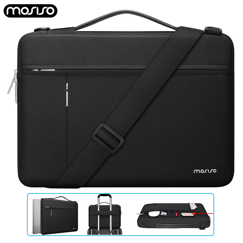 360 Protective Laptop Shoulder Bag for Book Air Pro M1 M2 Case A2941 13 13.3 14 15 6 16 inch Notebook Messenger Sleeve Cover 7f3ce