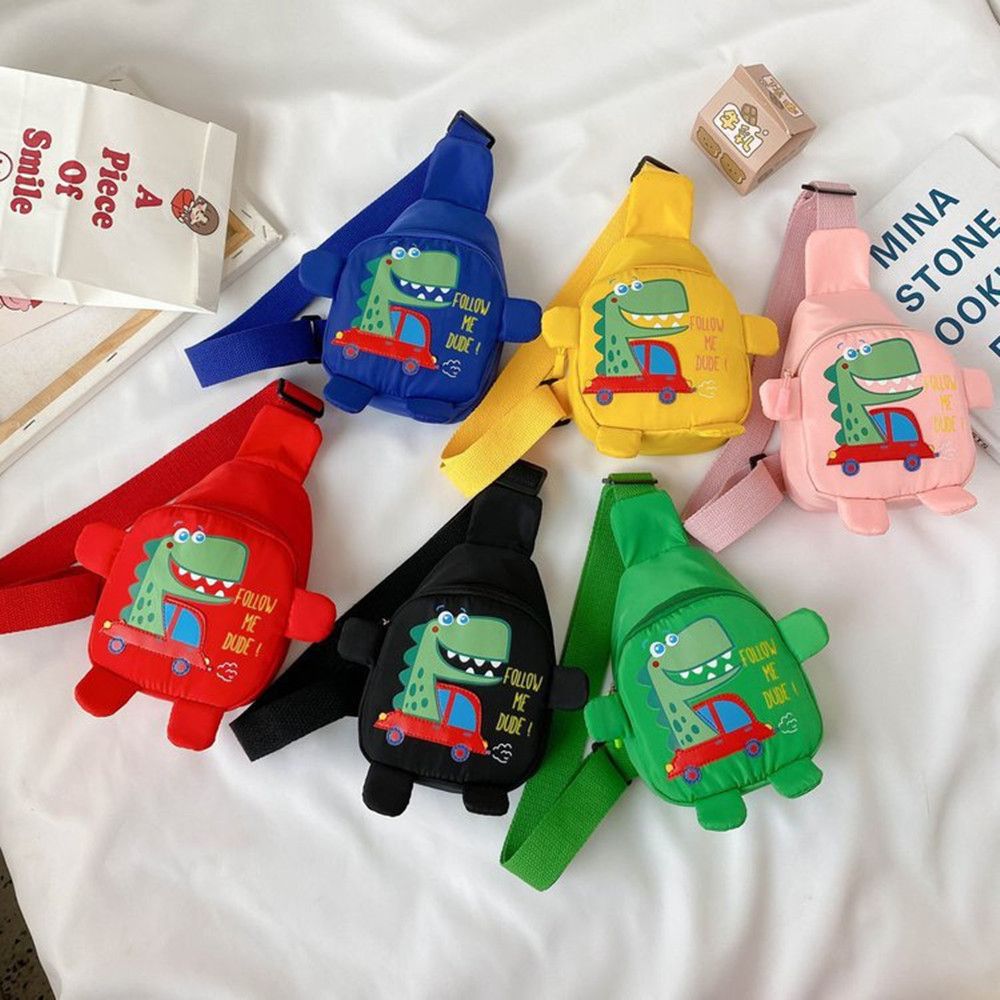 Little Kids Backpack Little Girls Mini Sling Backpack Funny Cartoon Dinosaur Print Travel Satchel Shoulder Messenger Bags
