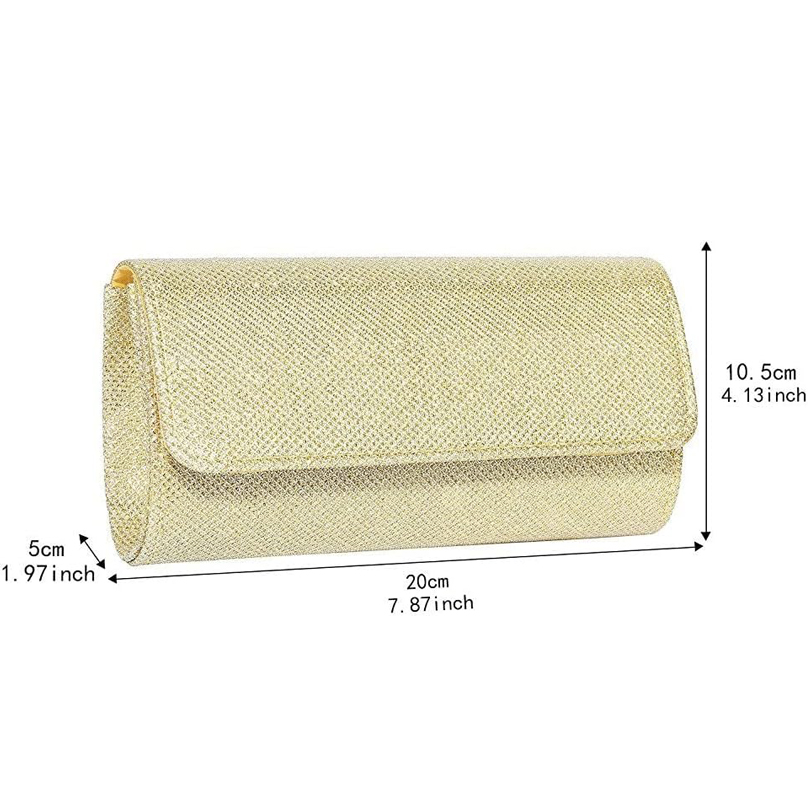 Evening Clutch Purses Handbags for Formal Wedding Party Cocktail Prom Crossbody Shoulder Envelope Bag Evening Clutch Purses Cocktail Prom Crossbody En