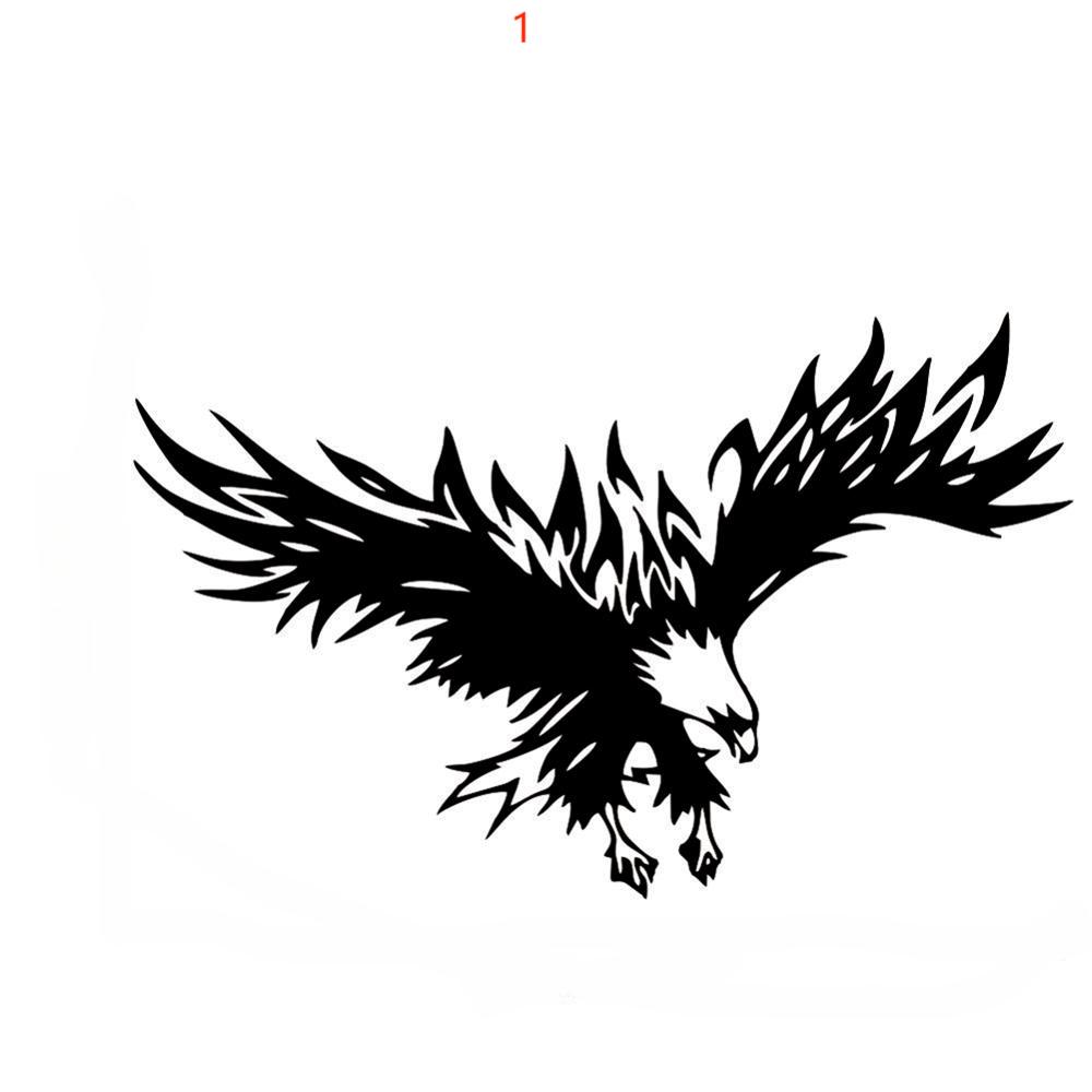 LYKX Personality Animal Eagle Car-Styling Car Door Vinyl Decal and Decals Hood Sticker Universal