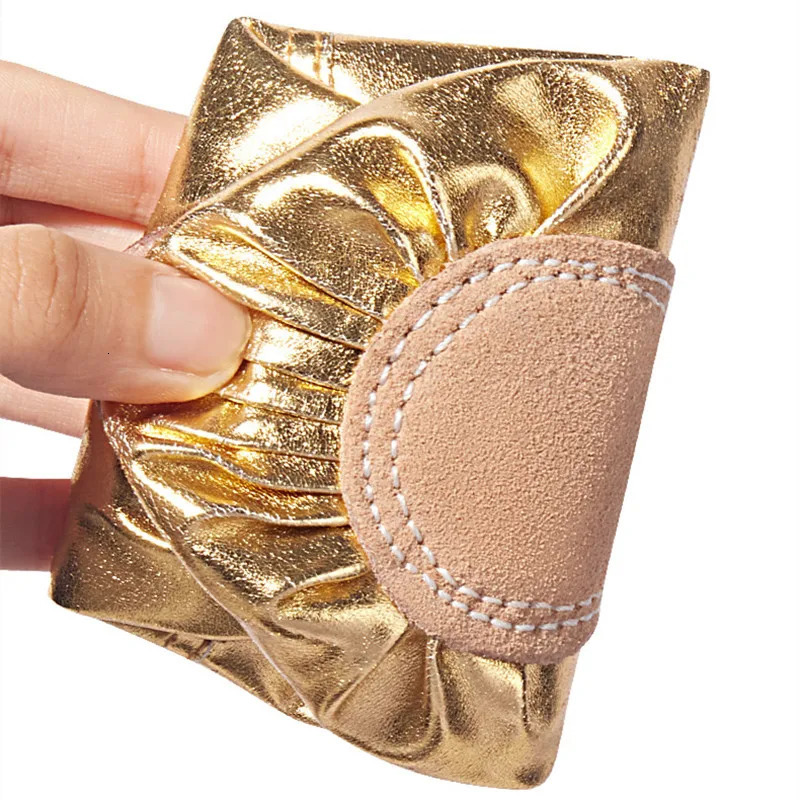 Girls ballet shoes gold and silver soft soled ballet shoes slides childrens practice ballet shoes womens gymnastics 241111