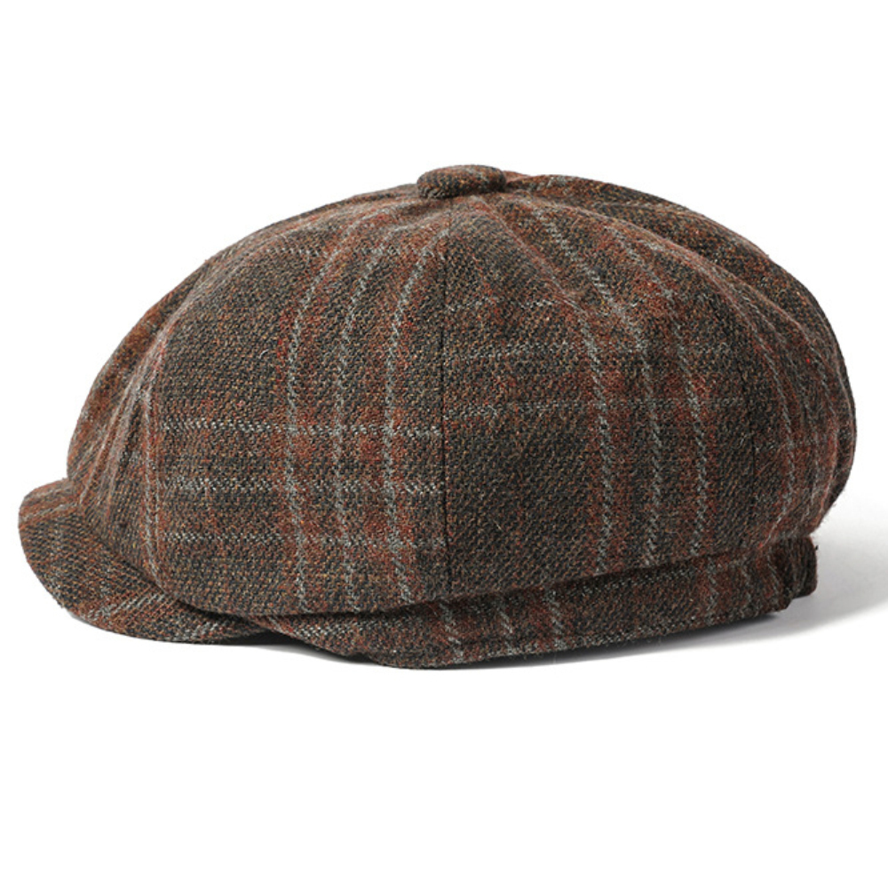 HT4236 Berets Men Women Plaid Octagonal Cap Male Female Retro Artist Painter Hat Beret Cap Autumn Winter Wool Beret Hat 201c4 5 85d9c