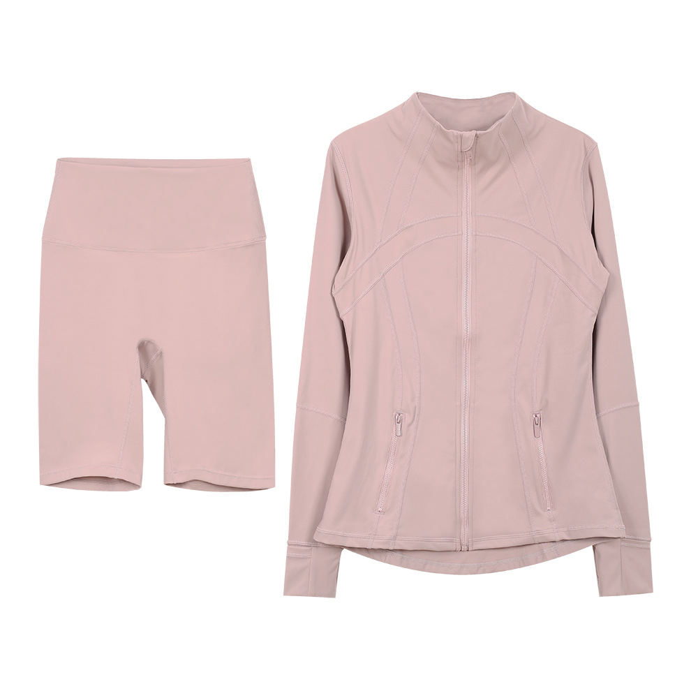 Women's Yoga Jacket set Flared Pants set yoga Jacket Summer U-shaped Ring Built-in Chest Pad Sports Bra for Women Gym Sleeveless