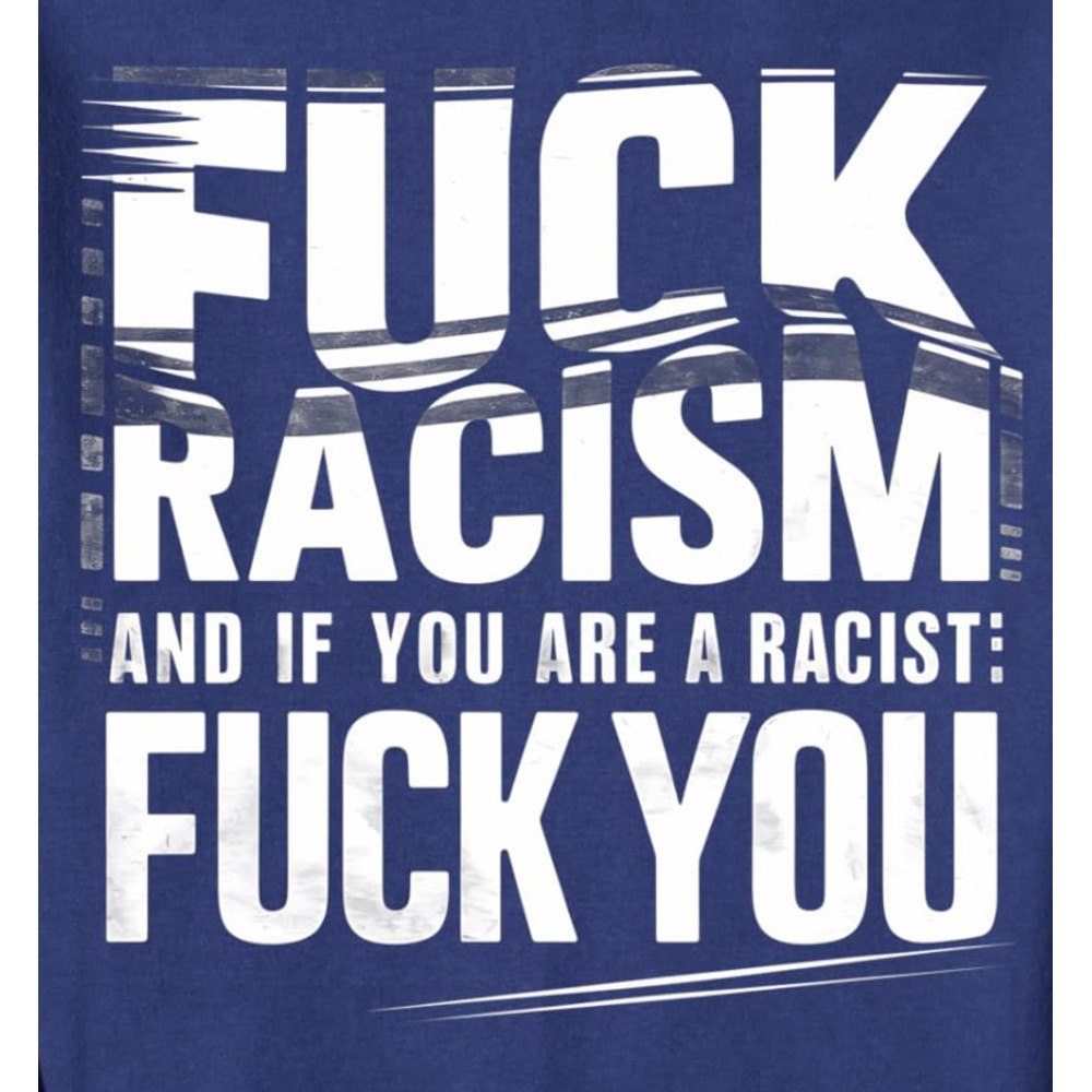 Long Sleeve Shirts for Men sweatshirt Racism Is Wrong AntiRacist Equality Statement Graphic Sweatshirt T shirt Tee Streetwear Casual tops clothes