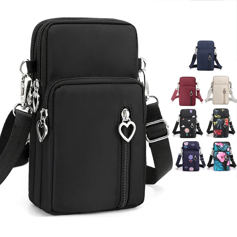 Mobile Phone Bag Womens Shoulder Hanging Neck Coin Purse Vertical Ladies Handbag Allmatch Mini Small Crossbody 241111