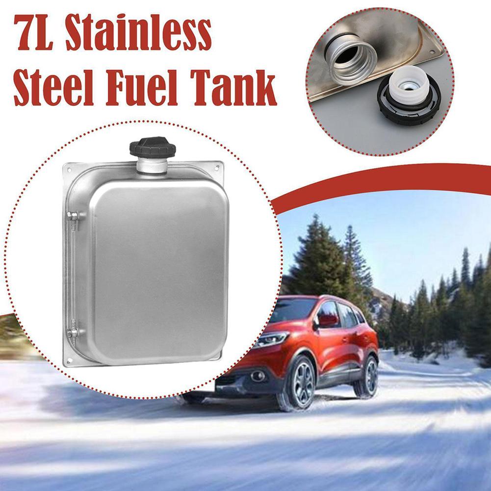 Stainless Steel Tank Kettle Fuel Parking Heater Car Accessories Level Cover Gauge Storage Barrel Oil U5B5