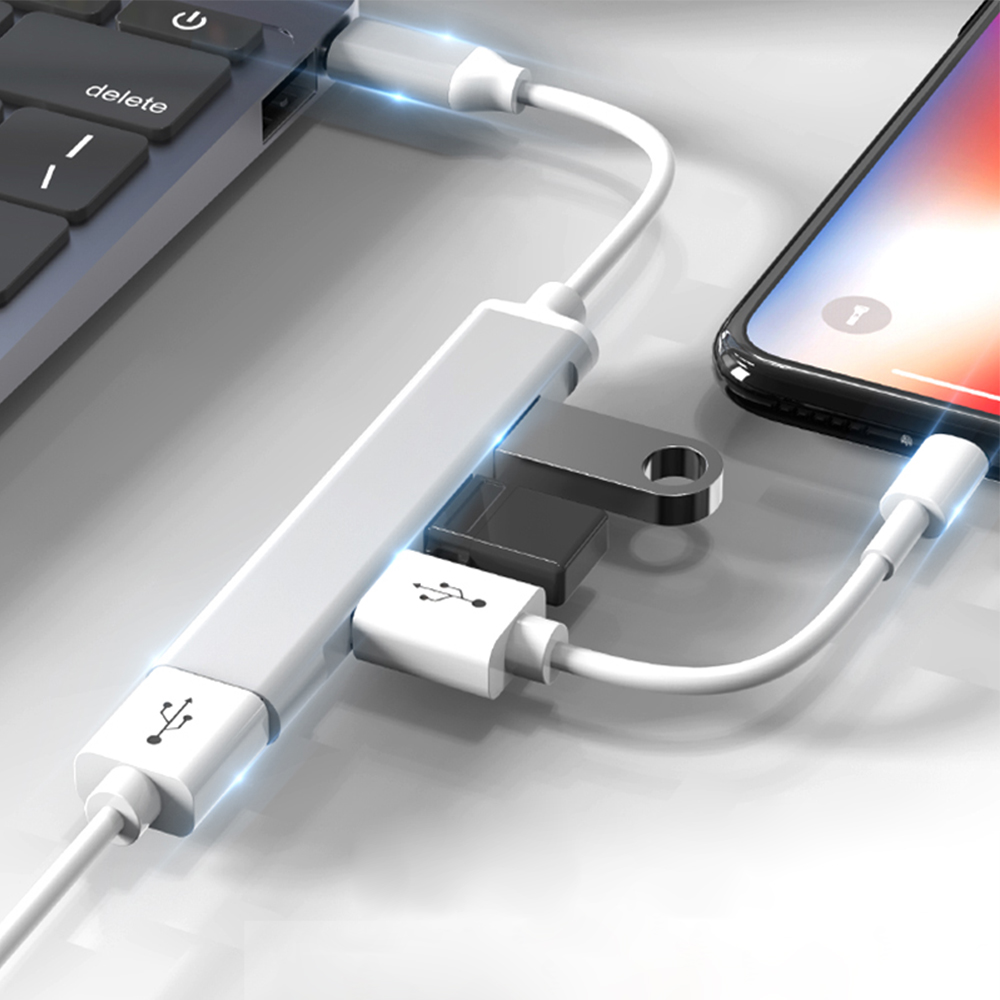 Car USB C HUB Docking Adapter For Skoda Voo Ssangyong Suzuki Tesla VW Golf Trumpchi Seat Smart Subaru SAAB Vauxhall