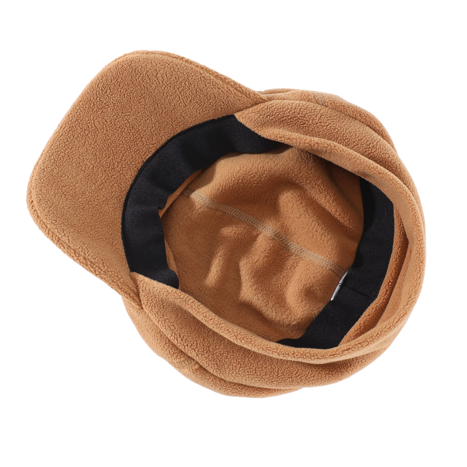 Connectyle Mens Women Winter Soft Fleece Beanie Cap Foldable Earflaps Warm Baseball Hat Daily Outdoor Sport Unisex