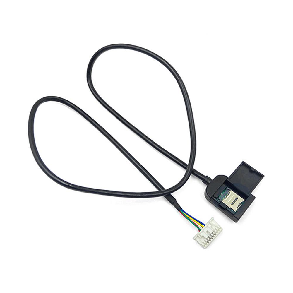 Sim Card Slot Adapter For Android GPS Multimedia With 20pin Cable Car Accessories Replacement Part For Stereo Radio Head Unit