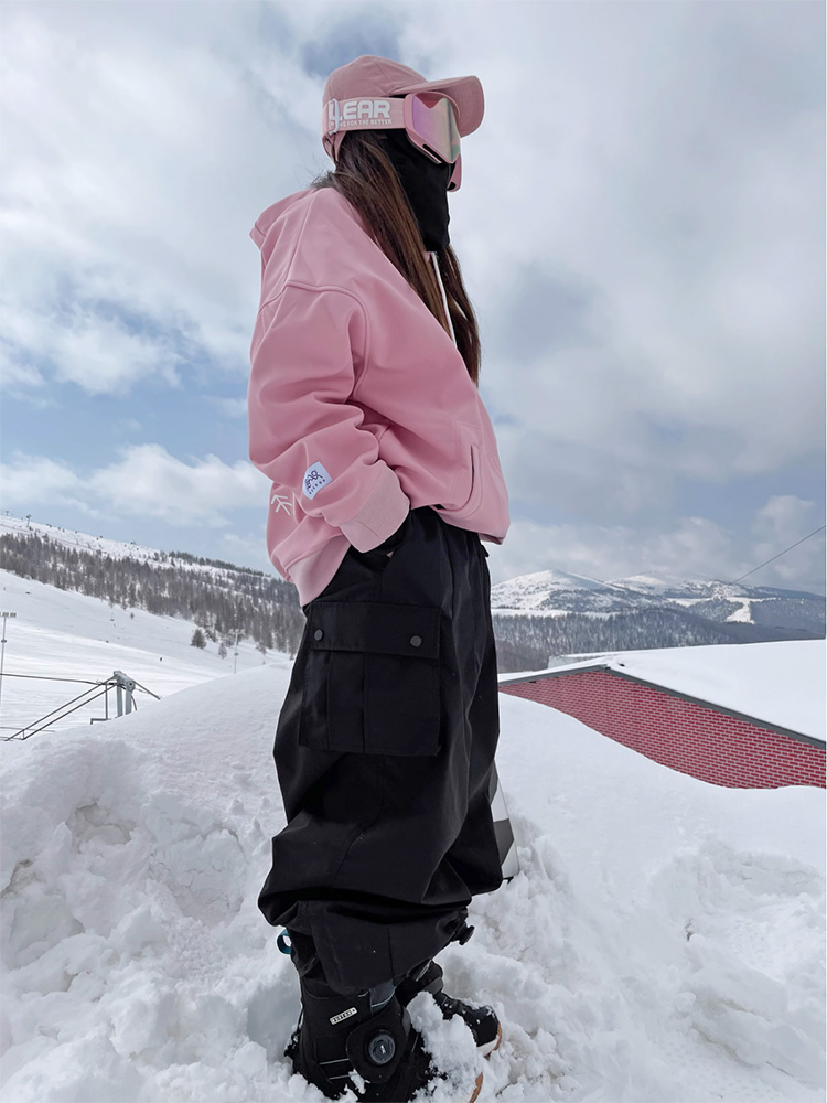 8 Colors Women's Ski Pants Outdoor Oversize Waterproof Snow Sports Bibs Trousers Winter Ski Snowboard Pants Oversize Cargo Pants