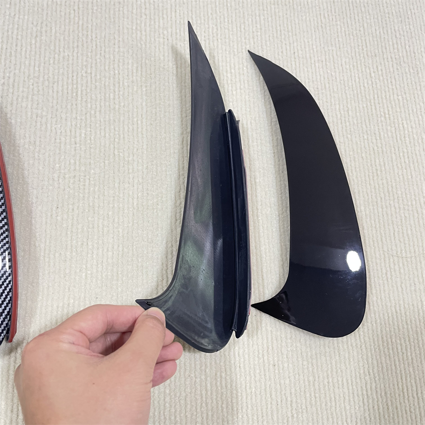 For Mercedes-Benz C-Class W206 Sedan S206 Touring C200 C260 C300 AMG 2022-2023+ Rear Bumper Splitter Spoiler Canard Vent Cover