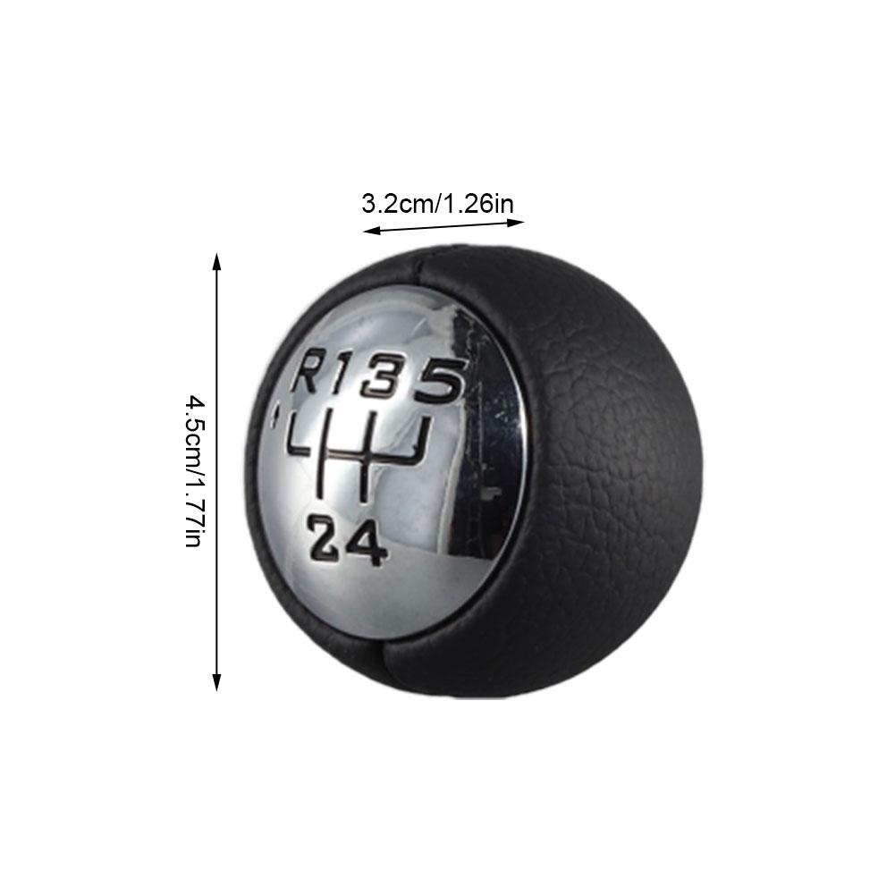 Accessories Gear Auto Shift Car Knob 5 6 Speed Interior Parts for Peugeot 307 308 3008 407 5008 807 for Citroen C3 C4 Lever Ball smile