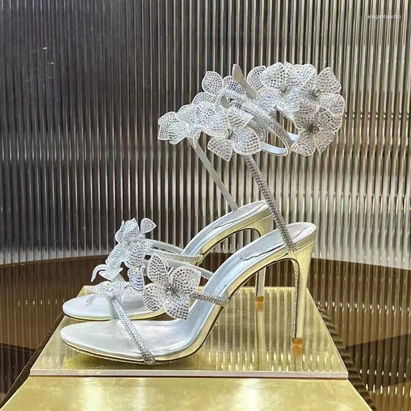 2025 S Fashion Designer Sandals Sexy High Heels Gladiator Women Snake Twine Strap Free Shipping Wedding Shoes Stiletto Summer Sandals Woman
